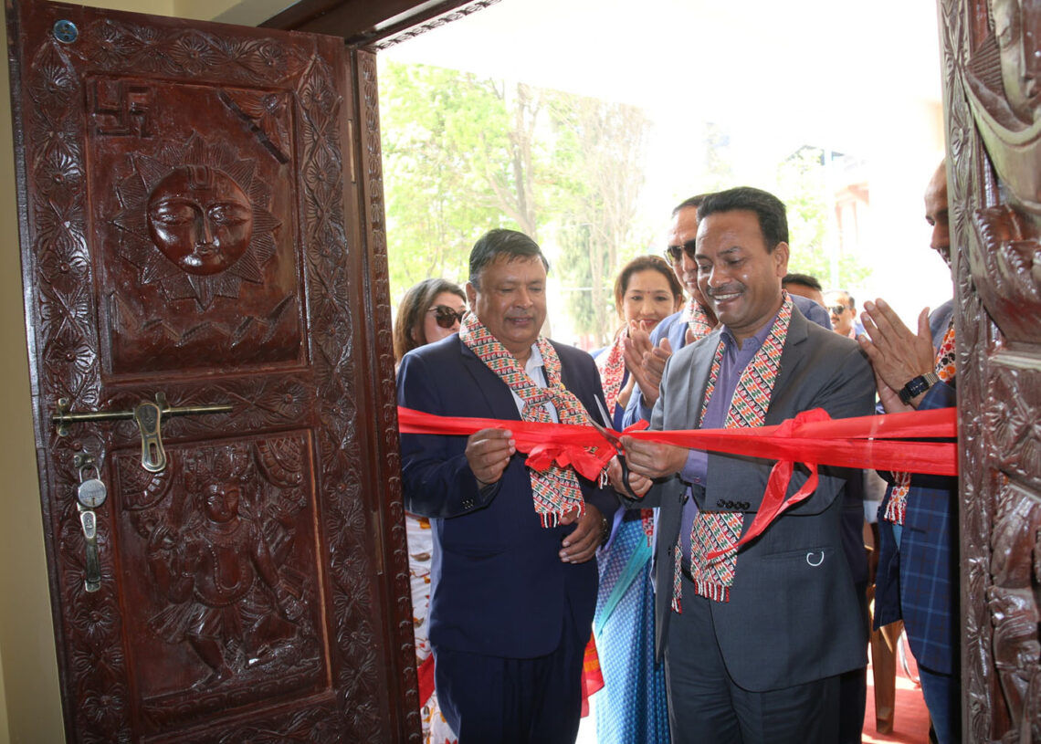 राखेपको नयाँ प्रशासनिक भवनको उद्घाटन