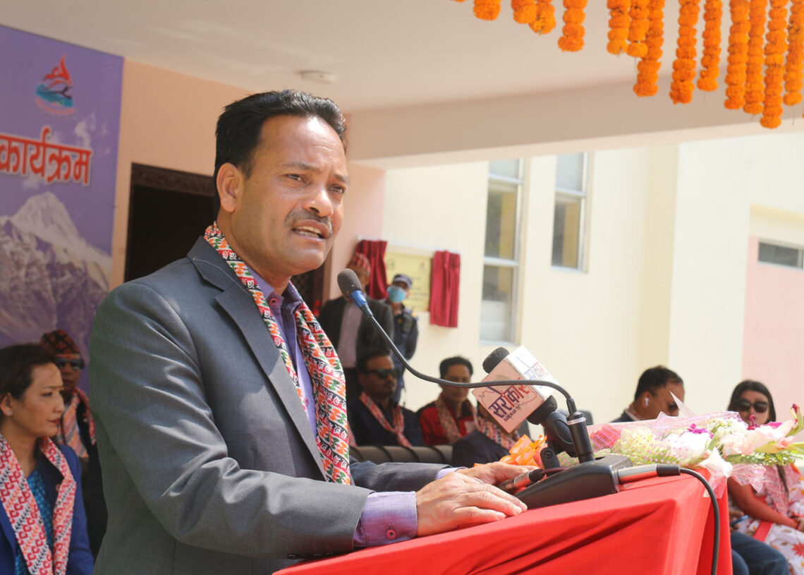 राखेपको नयाँ प्रशासनिक भवनको उद्घाटन