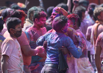 नेपालगञ्जमा आज होलि हर्षोल्लासका साथ मनाईँदै