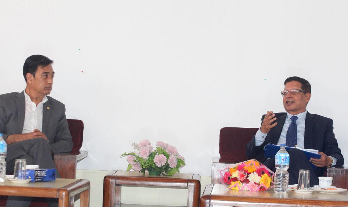 जलविद्युतमा साना लगानी र पर्यटक आर्कषित गर्न नवनियुक्त राजदूत शर्मालाई चेम्बरको आग्रह