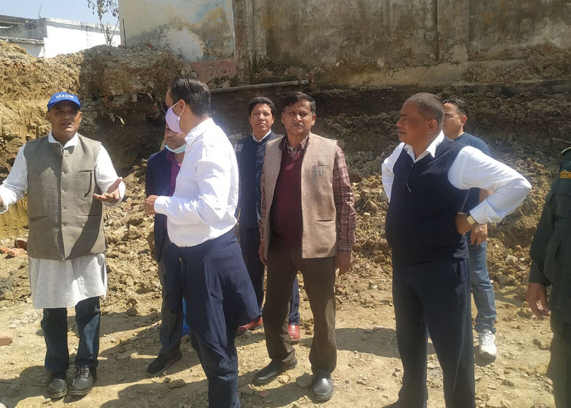 नेपालगञ्जमा यस्तो बन्दैछ नगर भावन