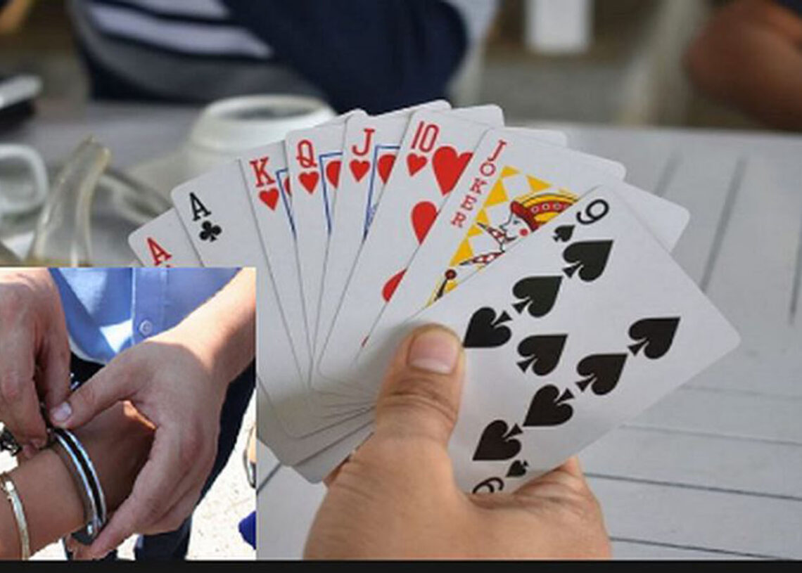 सिटि प्यालेस होटलबाट लाखौं रुपैयाँसहित जुवाडे पक्राउ