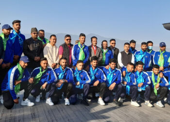 श्रीलंका जाने नेपाली क्रिकेट टोलीलाई बिदाई, उत्कृष्ठ नतिजाकालागि मन्त्री अथकको शुभकामना