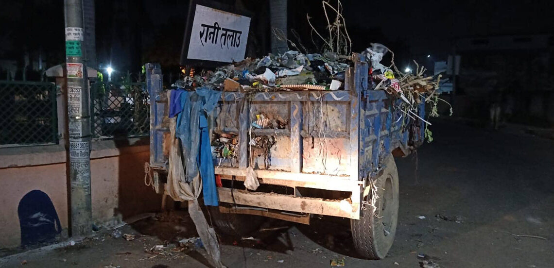 नेपालगन्जमा लाग्न थाल्यो फोहोरको डंगुर