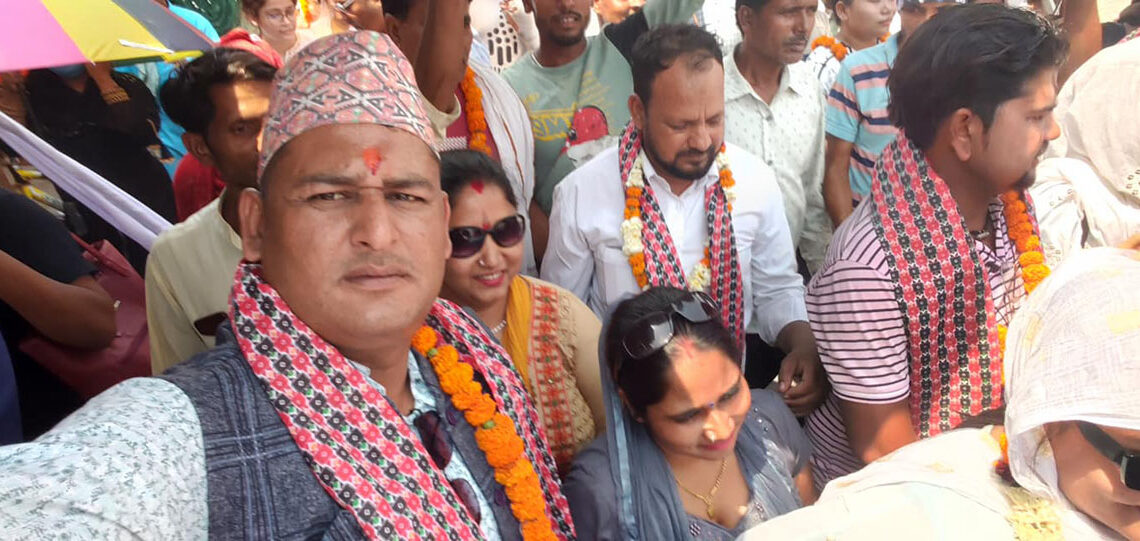 नेपालगन्ज १ मा मोनुकुमार गुप्ताप्रति स्थानीयको समर्थन बढ्दै