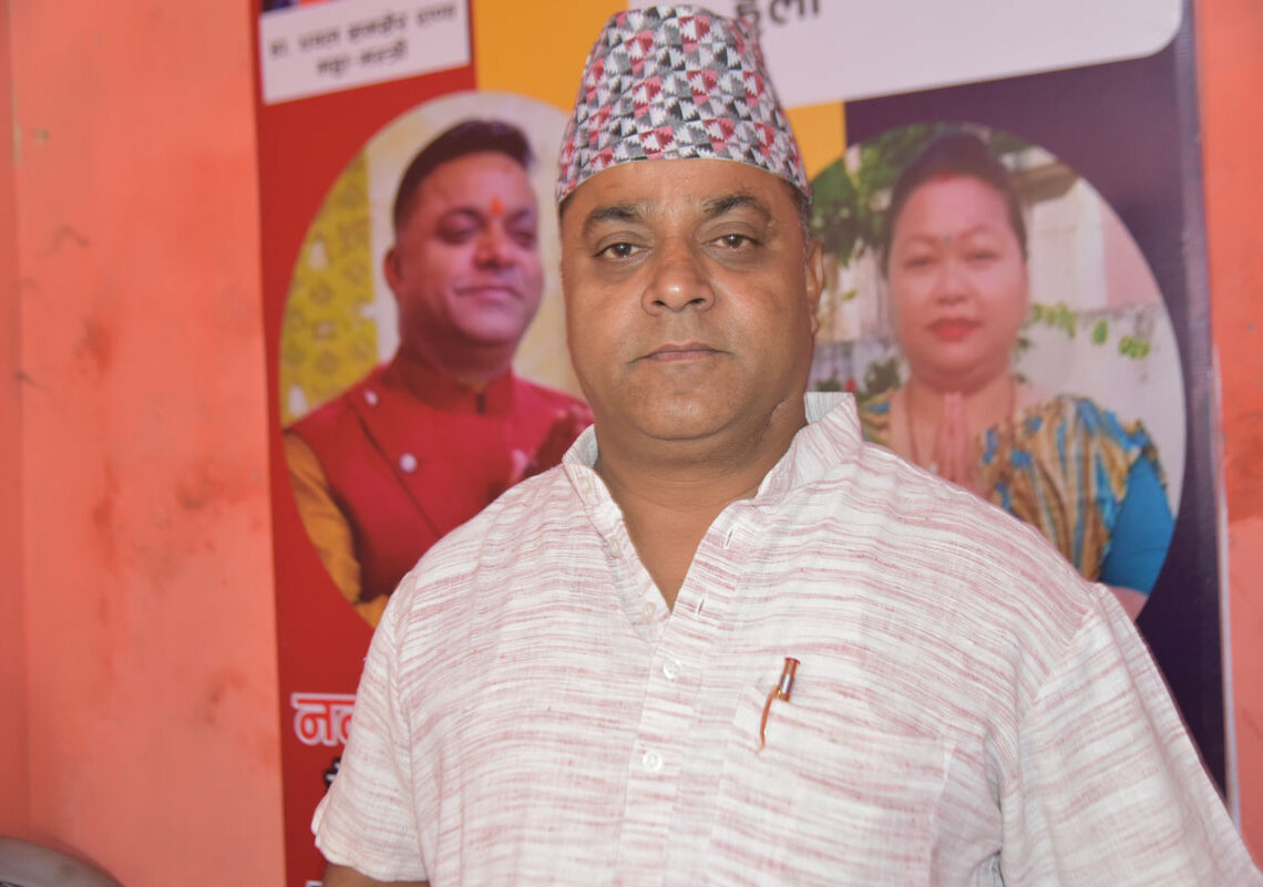 नेपालगन्जमा आफ्नो पकड बलियो बनाउँदै मेयरका उमेदवार नन्दलाल बैश्य