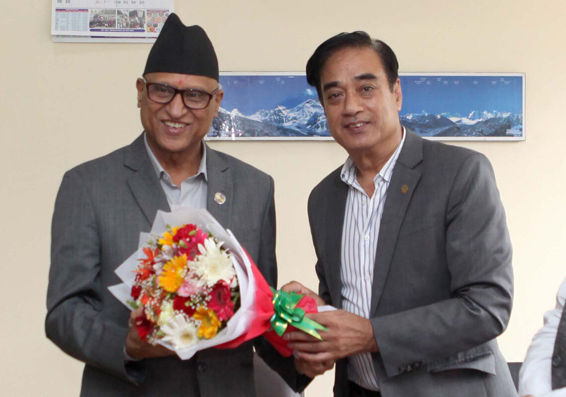 व्यावसायीक क्षेत्रको विकासका लागि उद्योग मन्त्री बडूलाई चेम्बरको १९ बुँदे सुझाव