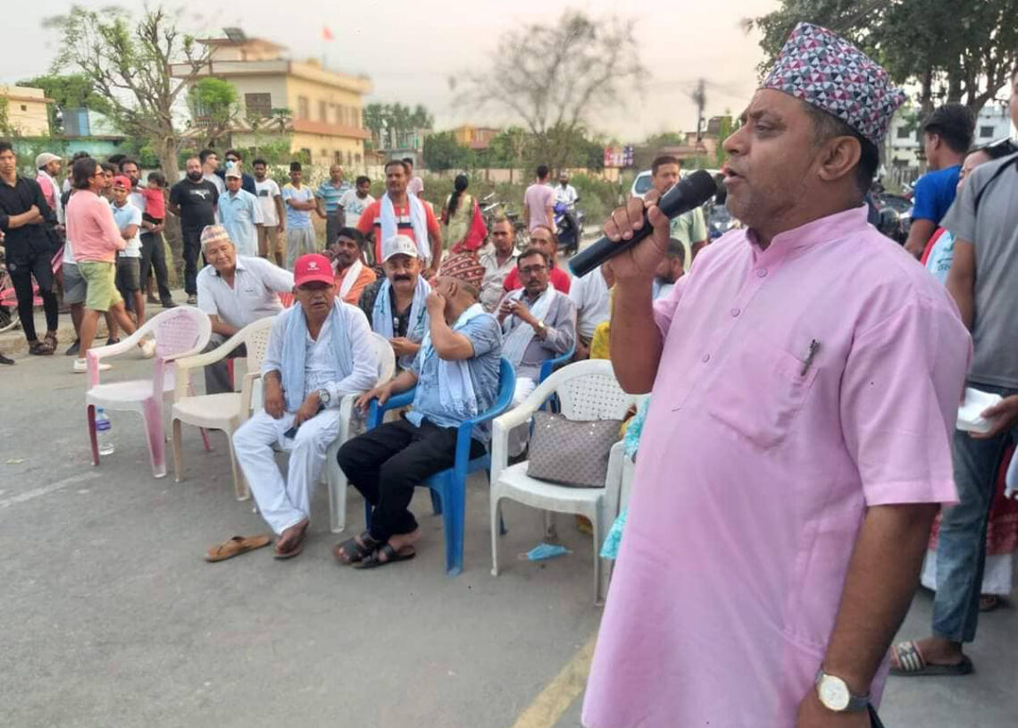 सम्बृद्ध नेपालगन्ज बनाउने भए हलोमा भोट हाल्नुस्ः नन्दलाल बैश्य