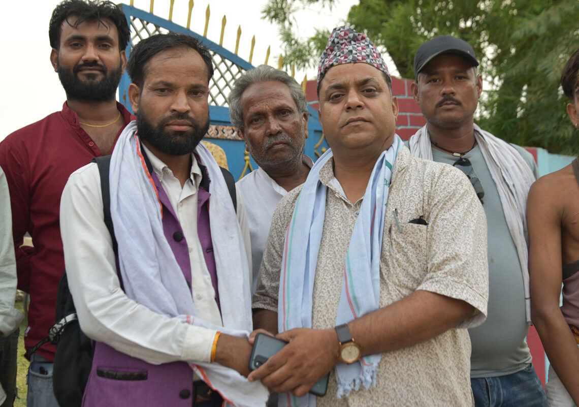 नमुना मतपत्रसहित नन्दलाल चुनाबी अभियानमा