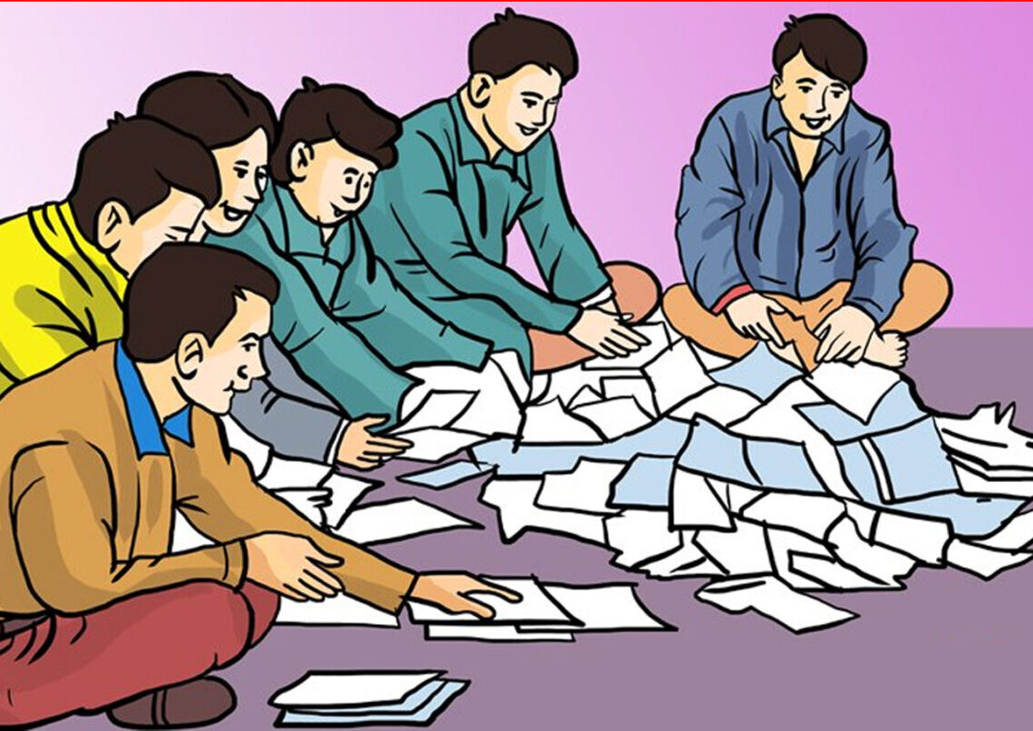 बाँकेको नरैनापुरमा अध्यक्षमा जसपा र उपाध्यक्षमा एमालेको अग्रता