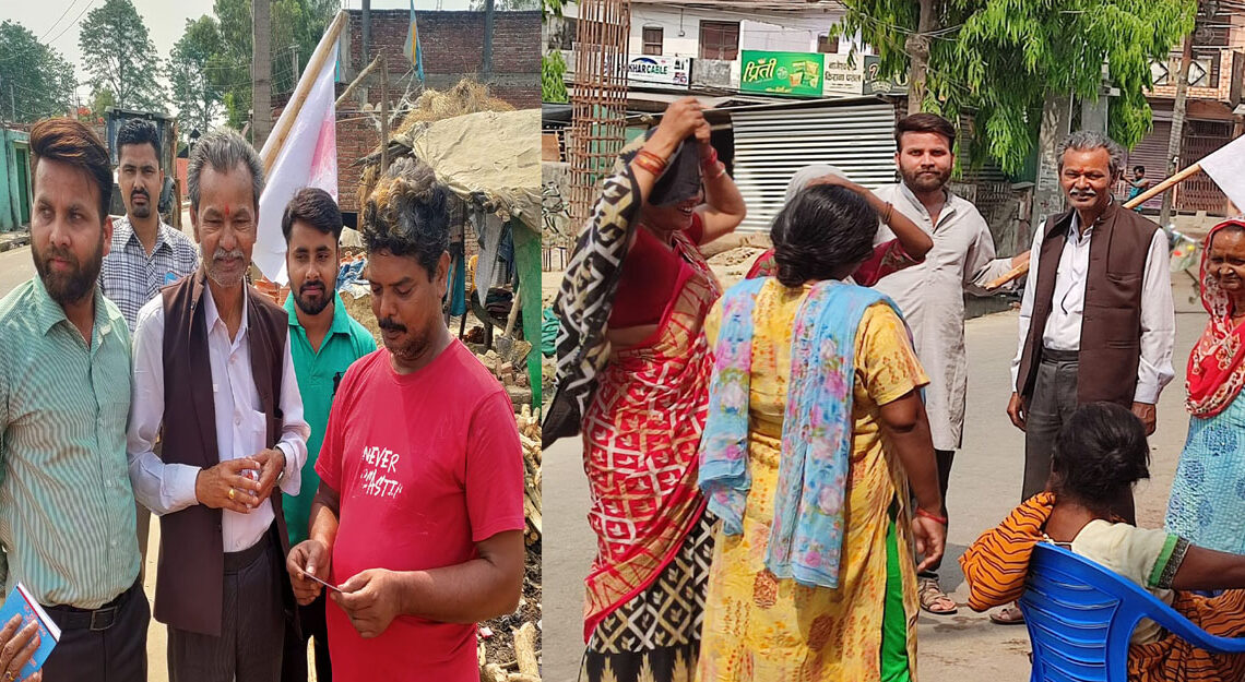 स्वामी दयाल वैश्य चुनावी एजेण्डा लिएर घरदैलोमा