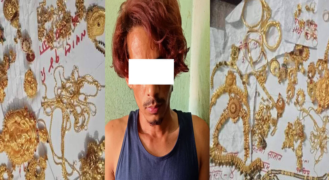 सुनका गरगहनासहित एकजना पक्राउ