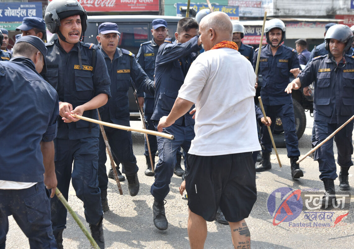 नेपालगन्जमा गोलि चल्यो, धम्वोजी तनावग्रस्त