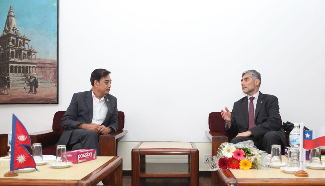 नेपालमा लगानी गर्न चिली इच्छुक, नेपाल चेम्बर अफ कमर्सले सहकार्य गर्ने