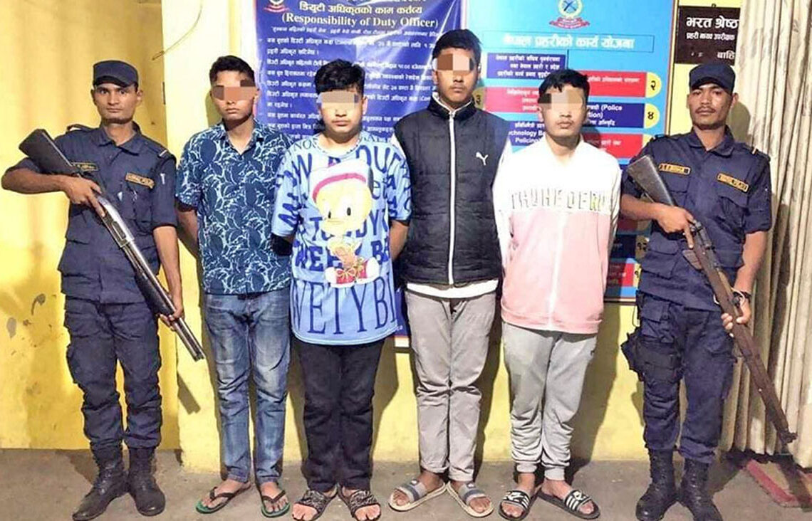 ट्रिनिटी कलेजका सुरक्षा गार्डमाथि खुकुरी प्रहार, ४ विद्यार्थी पक्राउ