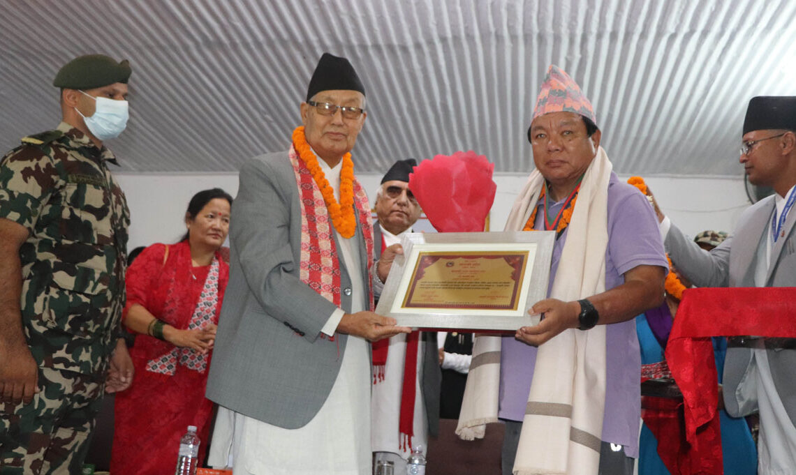 महावीर पुनलाई गण्डकी रत्न सम्मान