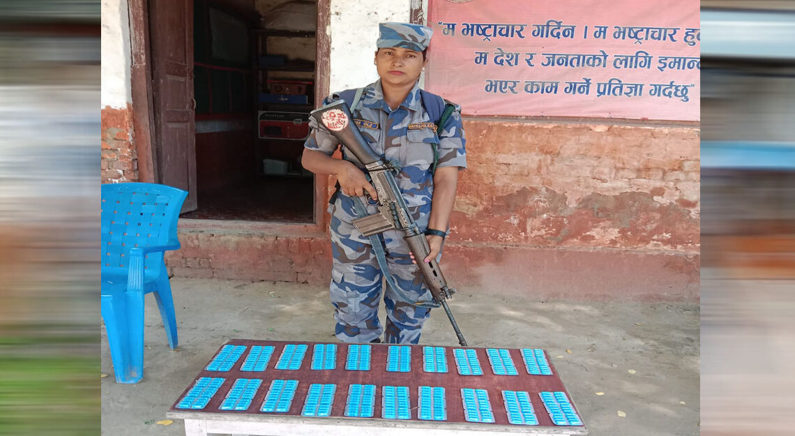 सिमा नाका नजिकैबाट आज फेरि लागूऔषध बरामद