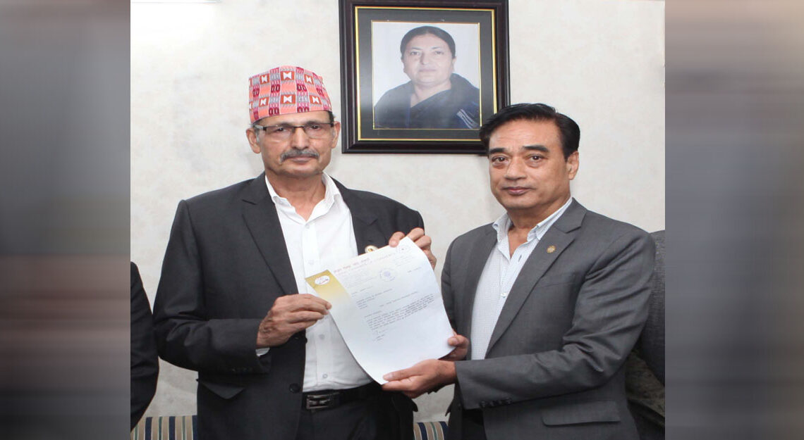 रोकिएका दर्जन आर्थिक विधेयकहरु अघि बढाउन सभामुखलाई चेम्बरको ध्यानकर्षण