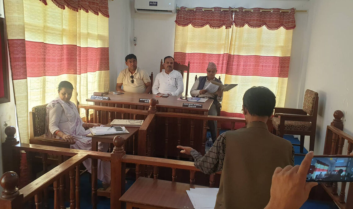सक्रिय बन्दै नेपालगञ्जको न्यायिक समिति, एउटै इजलाशबाट पाँच उजुरीको सुनुवाई