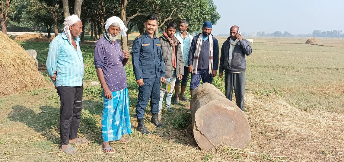 डुडुवाबाट सालको काठ बरामद