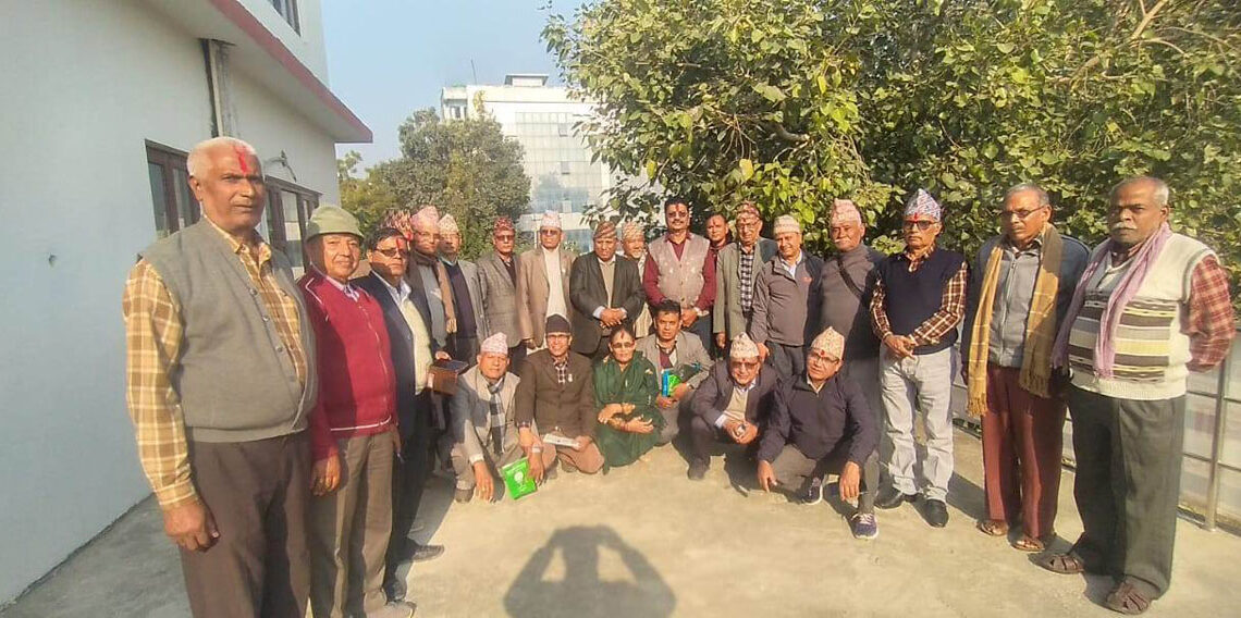 निवृत्त राष्ट्रसेवक समाज बाँकेको अध्यक्षमा शाह