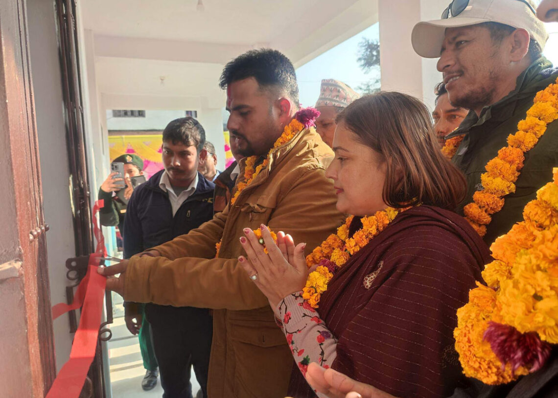 आधारभूत स्वास्थ्य केन्द्र उद्घाटन