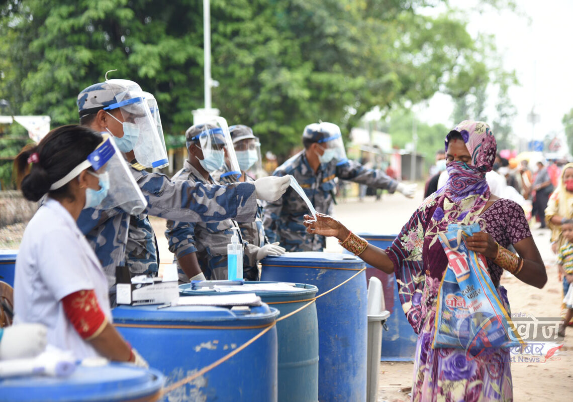 कोरोना सङ्क्रमण फैलिन नदिन जमुनाह नाकामा कडाई