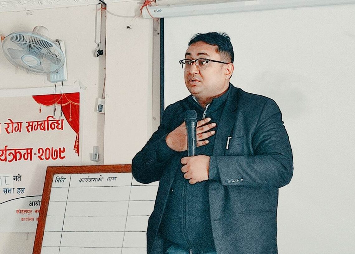 सिकलसेल रोग बारे सचेतना फैलाउन जरुरी छः डा.पाण्डे