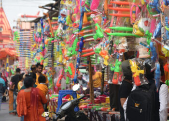 होलि पर्वले नेपालगन्ज बजार रंगियो, प्रहरीको कडाई