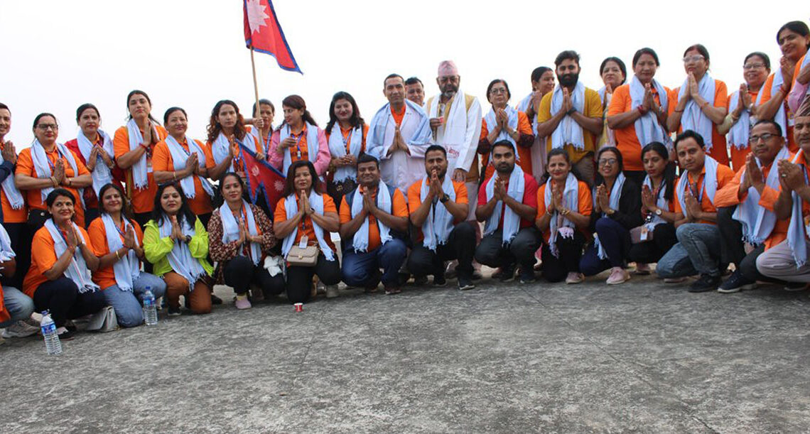 नरैनापुरमा महतोको संयोजकत्वमा योग नेपालको शाखा गठन