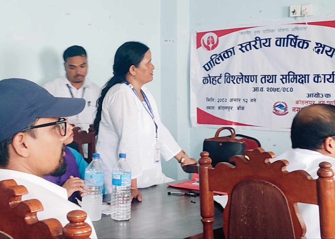 कोहलपुरमा १६२ जना क्षयरोगी बिरामी पहिचान