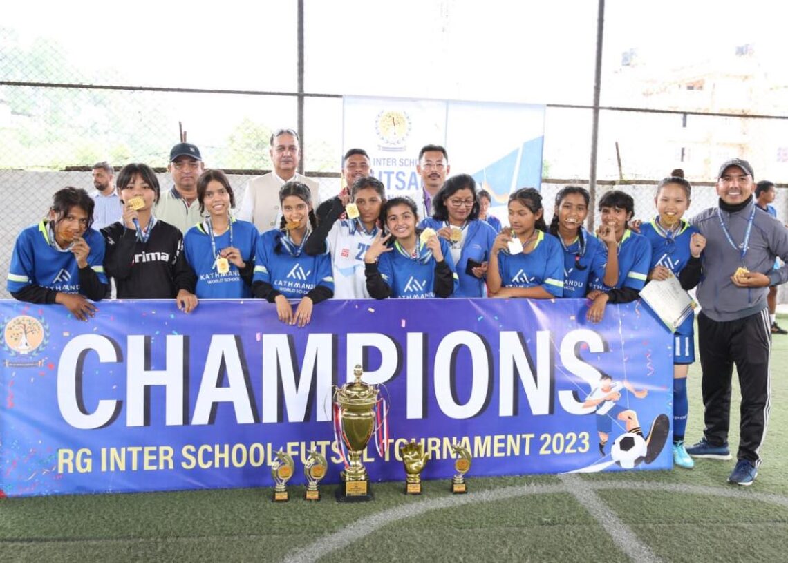 राजर्षी गुरुकुल र काठमाडौं वर्ल्ड स्कुललाई उपाधि