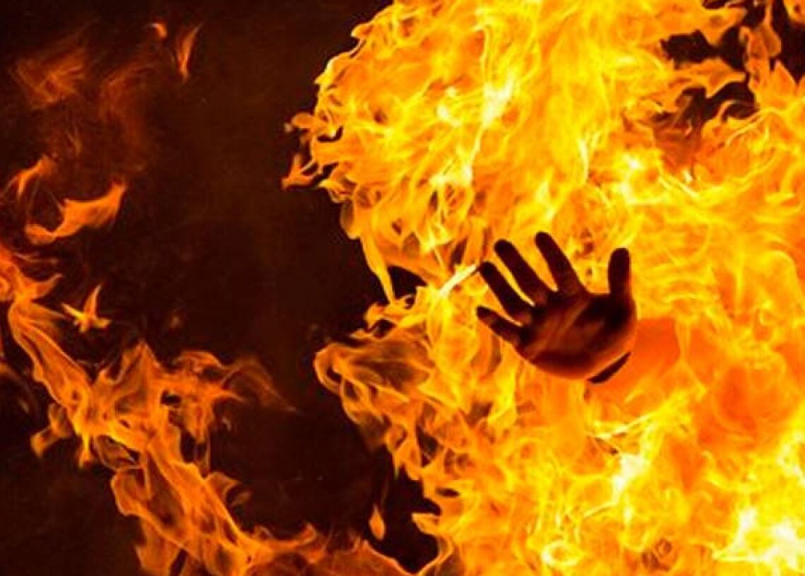 रुसमा पेट्रोल पम्पमा आगलागी हुँदा १२ जनाको मृत्यु