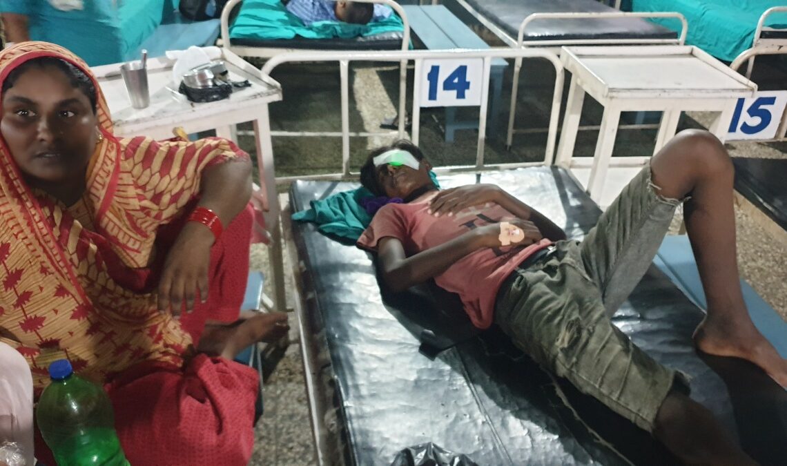 सशस्त्र प्रहरीले बन्दुकले हिर्काउँदा १४ वर्षीय जैयदको आँखा फुटेको परिवारजनको आरोप