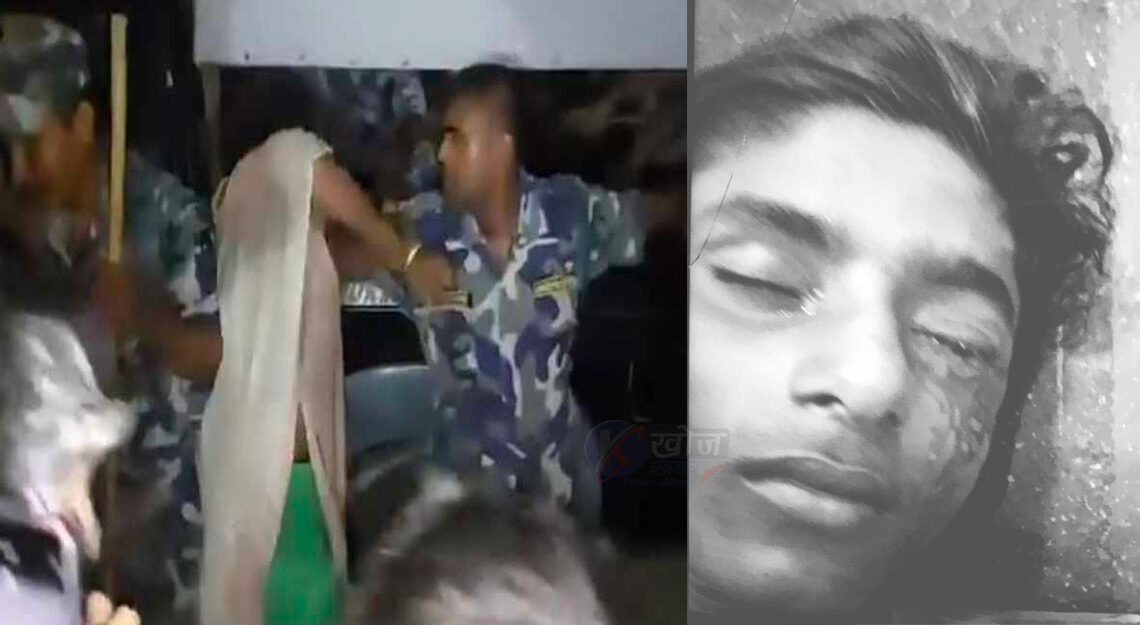 चौलिका चोकमा सशस्त्रद्धारा महिलामाथि हातपात, बच्चाको आँखा फुट्यो