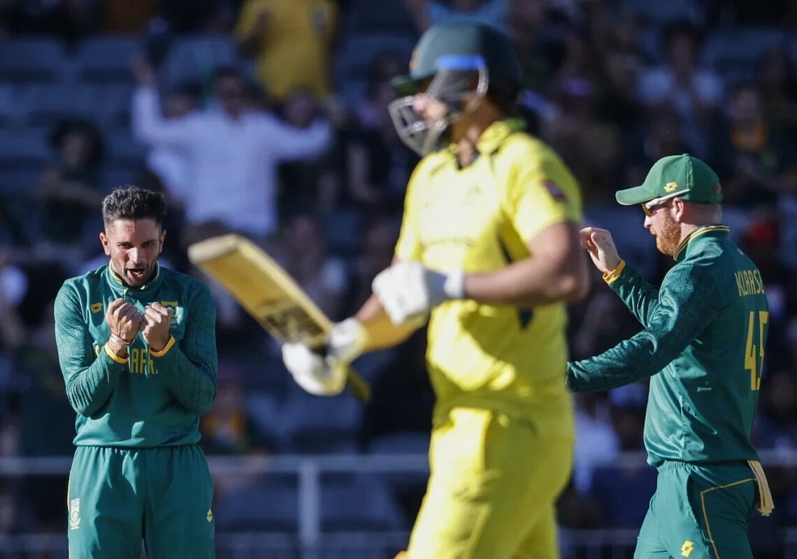 अस्ट्रेलियासँगको एकदिवसीय क्रिकेट शृङ्खला दक्षिण अफ्रिकालाई