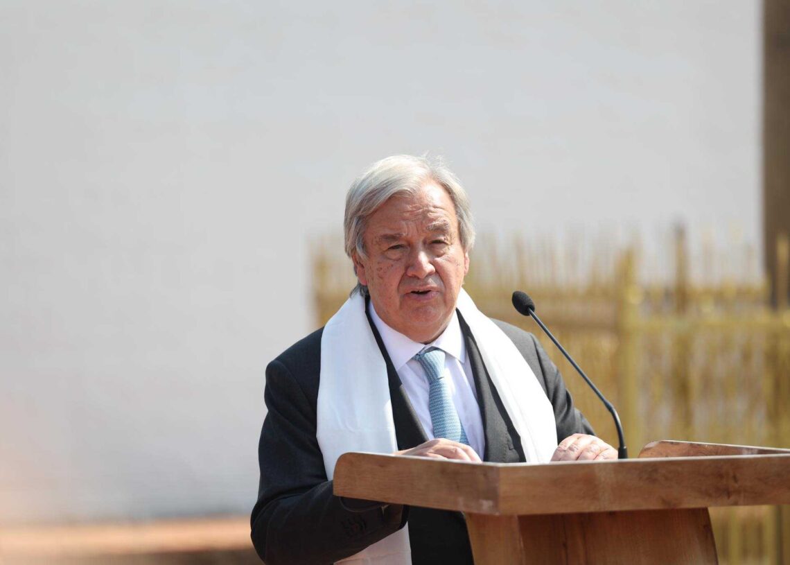 राष्ट्रसंघका महासचिव गुटेरेस आज न्युयोर्क फर्किँदै