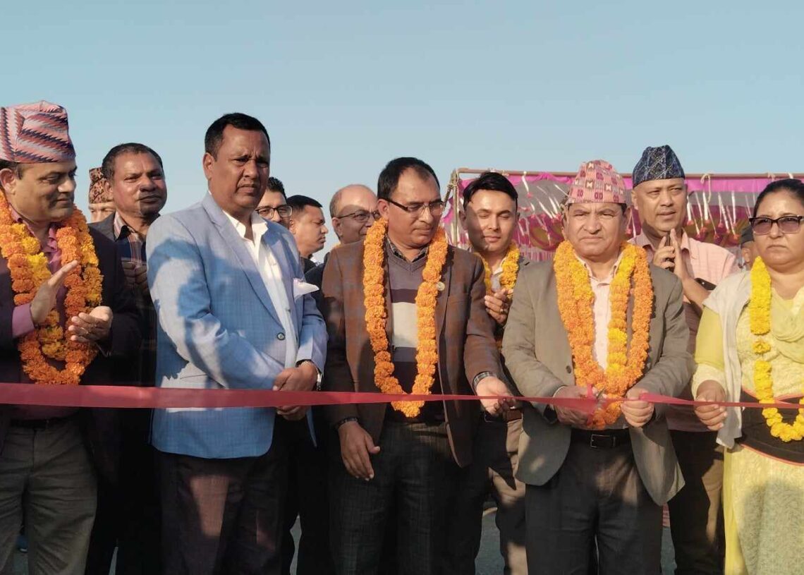 राप्तीसोनारीको समग्र विकास निर्माणमा साथ सहयोग गर्दै मन्त्री ज्वाला