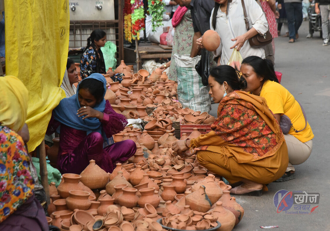 माटाका भाँडा बनाउन मेहनत धेरै, फाइदा कम