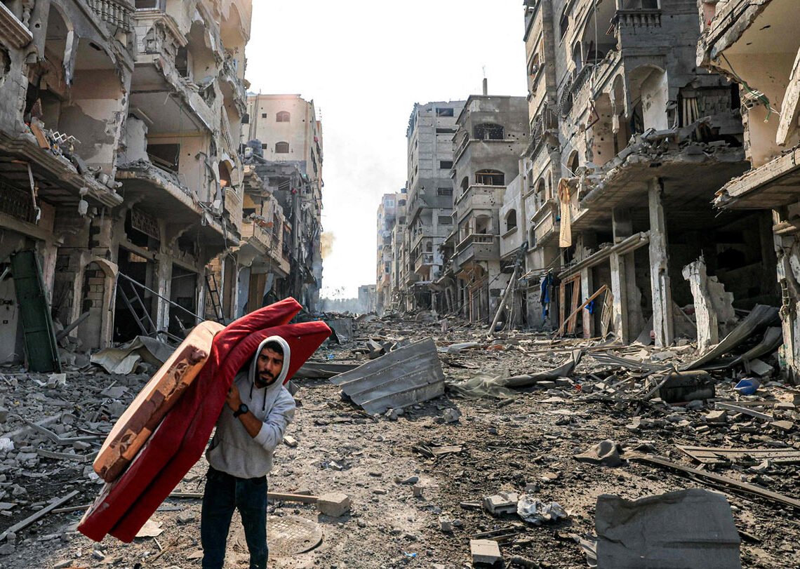 चिसो र वर्षाले गाजामा मानवीय संकट