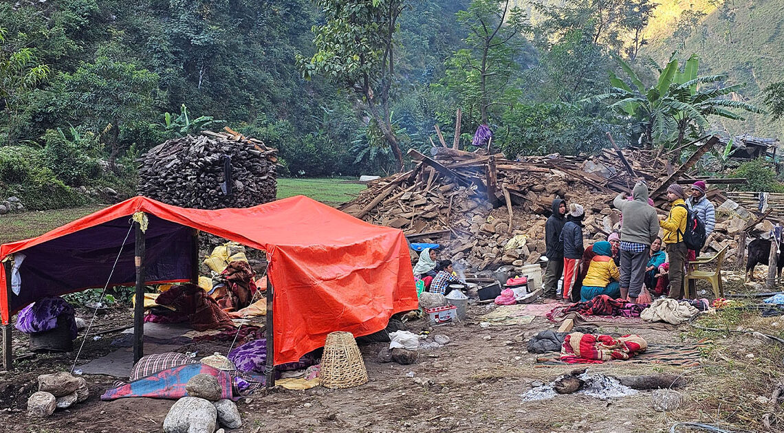 भूकम्पपीडितको तिहार पालमा