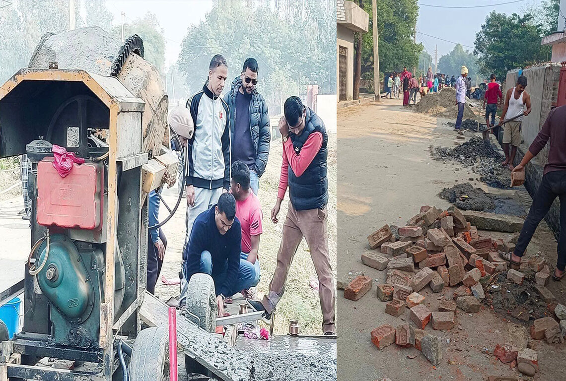 नेपालगन्ज–१८ मा सडक पूर्वाधारको काम सुरु