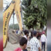 तुलसीपुर बजार क्षेत्रमा उपमहानगरले डोजर चलायो