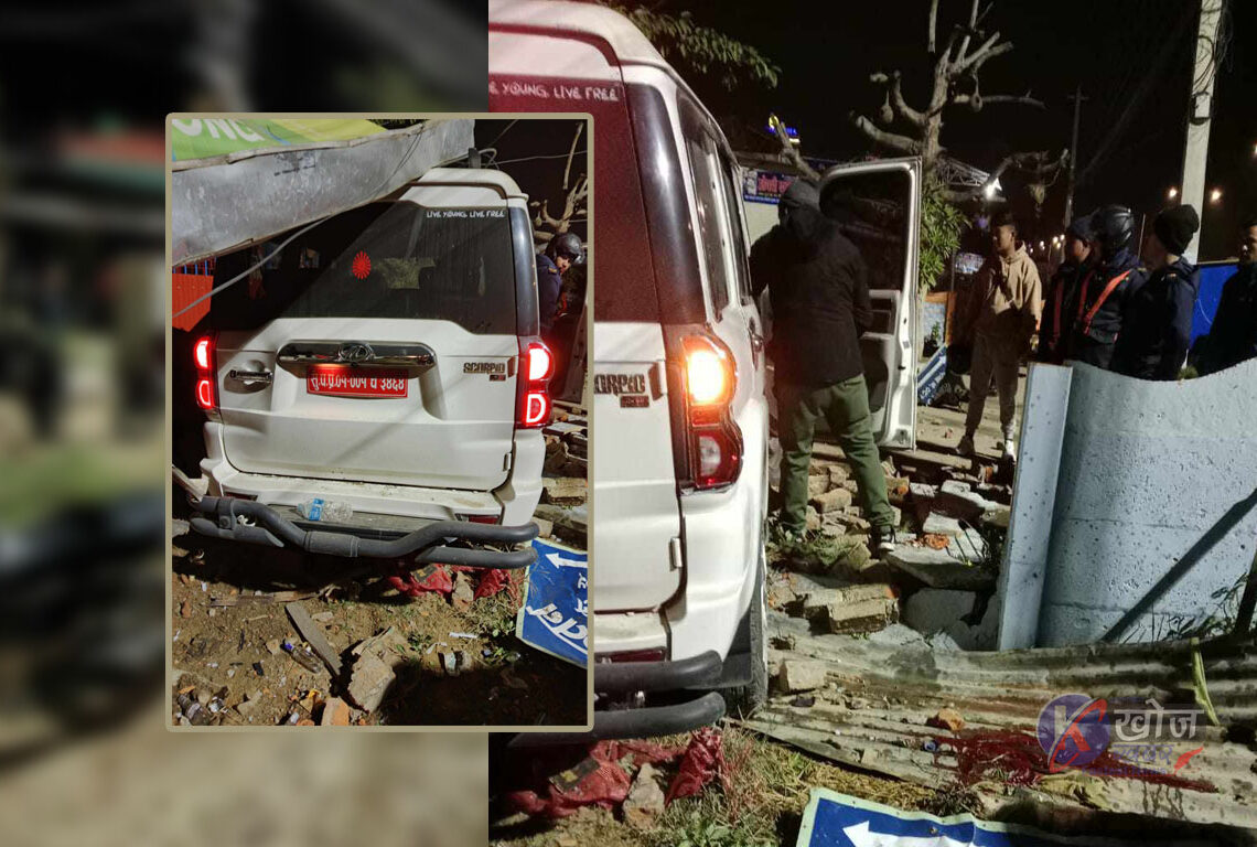 स्कारपियोको ठक्करबाट नेपालगञ्जमा दुईजनाको मृत्यु