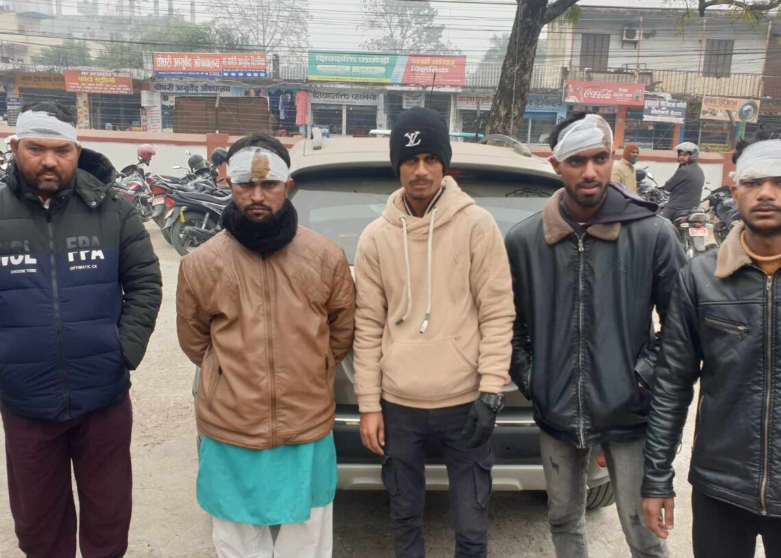 पुरैना कुटपिट घटना : दुवै पक्षले एकअर्काेलाई आक्रमण गरेको आरोप