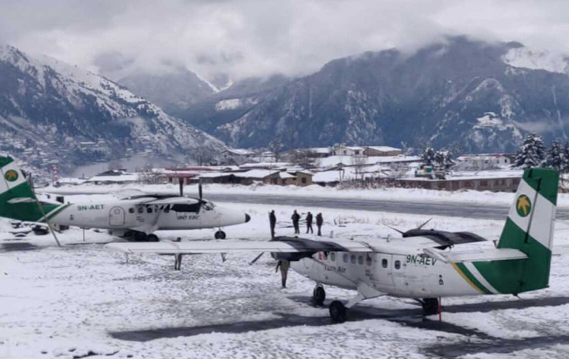 हुम्लामा दुई दिनदेखि हवाई सेवा अवरुद्ध