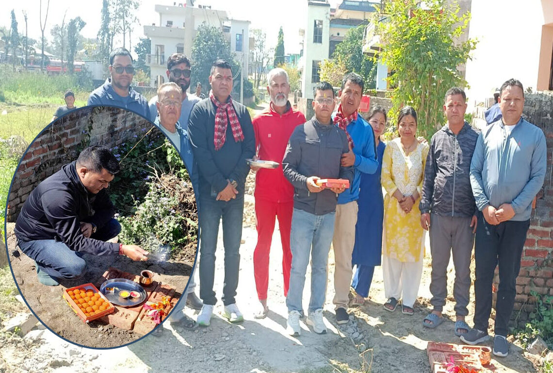 नेपालगन्ज १८ मा अर्को सडक शिलान्यास