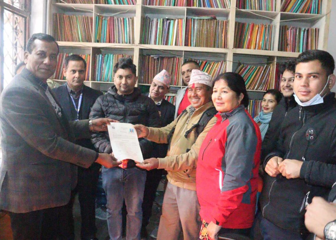 घोराही उपमहानगरपालिकामा अनलाइन नक्सा पाश सुरु