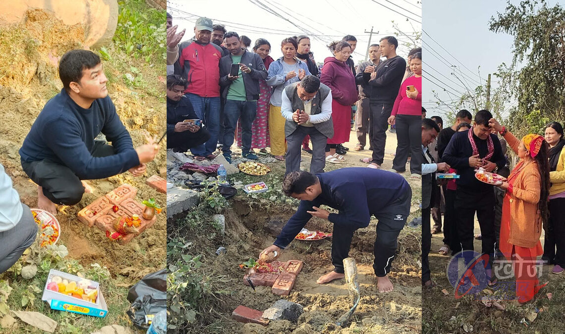 सडक पूर्वाधारलाई तीब्रता दिँदै नेपालगन्ज–१८
