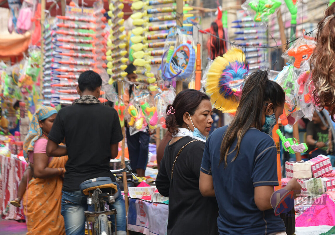 नेपालगन्जमा होलीको रौनक